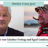 Egyd Gstättner liest aus seinem neuen Buch Der Große Gogo im Literaturhaus Graz am 06. Februar 2024