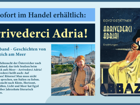 Neues Buch "Arrivederci Adria!" ab sofort im Handel erhältlich!
